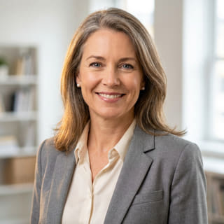 Sarah Coleman, directora financiera en Lobo Caudalorio, en una imagen de perfil